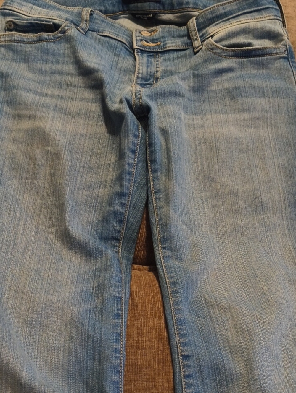 Light Blue Men's Jeans - Classic Straight Fit